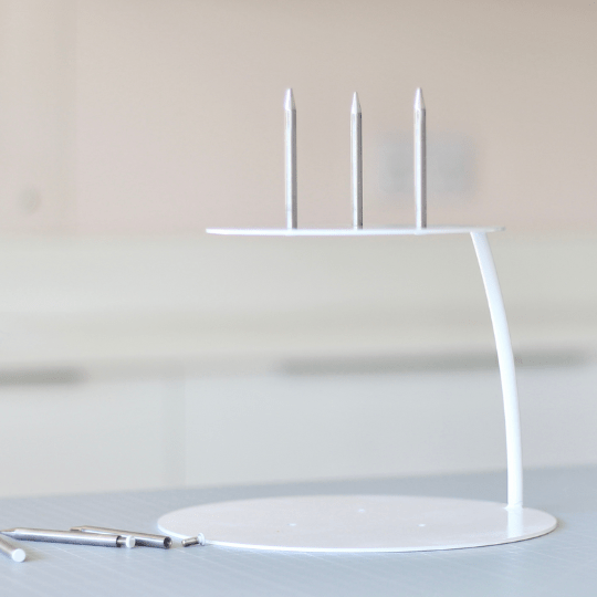 Zijsteun voor zwevende taartlaag - Cupcakedozen.nl