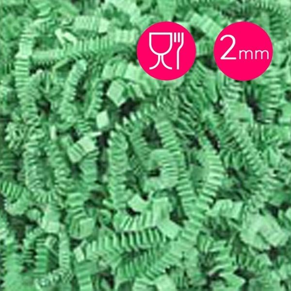 Opvulmateriaal fijn - mint (1 kg) - Cupcakedozen.nl