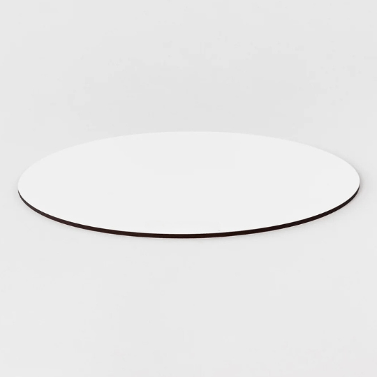 MDF cakeboards Ø25cm - 3 mm (10 st) - Cupcakedozen.nl