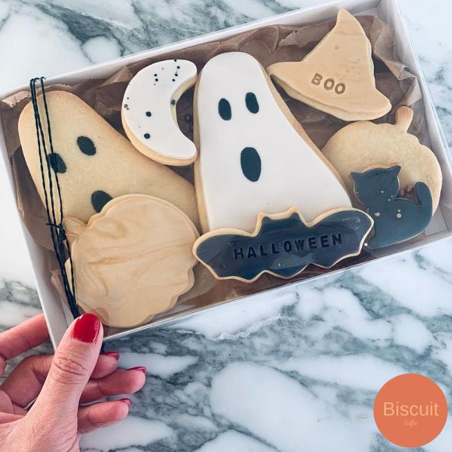 Halloween cookie packaging