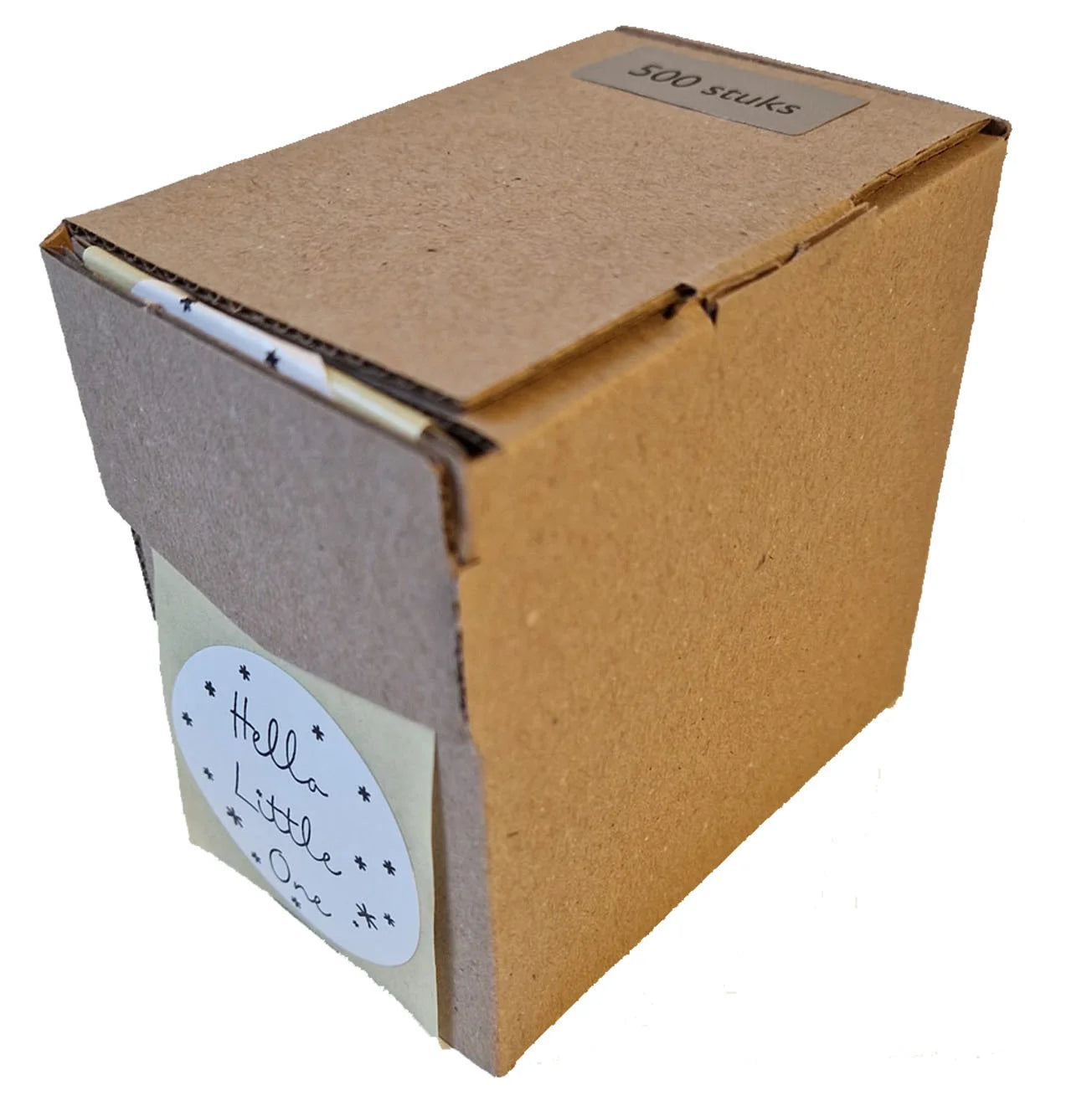 Etiket - Hello little one (500 st) - Cupcakedozen.nl