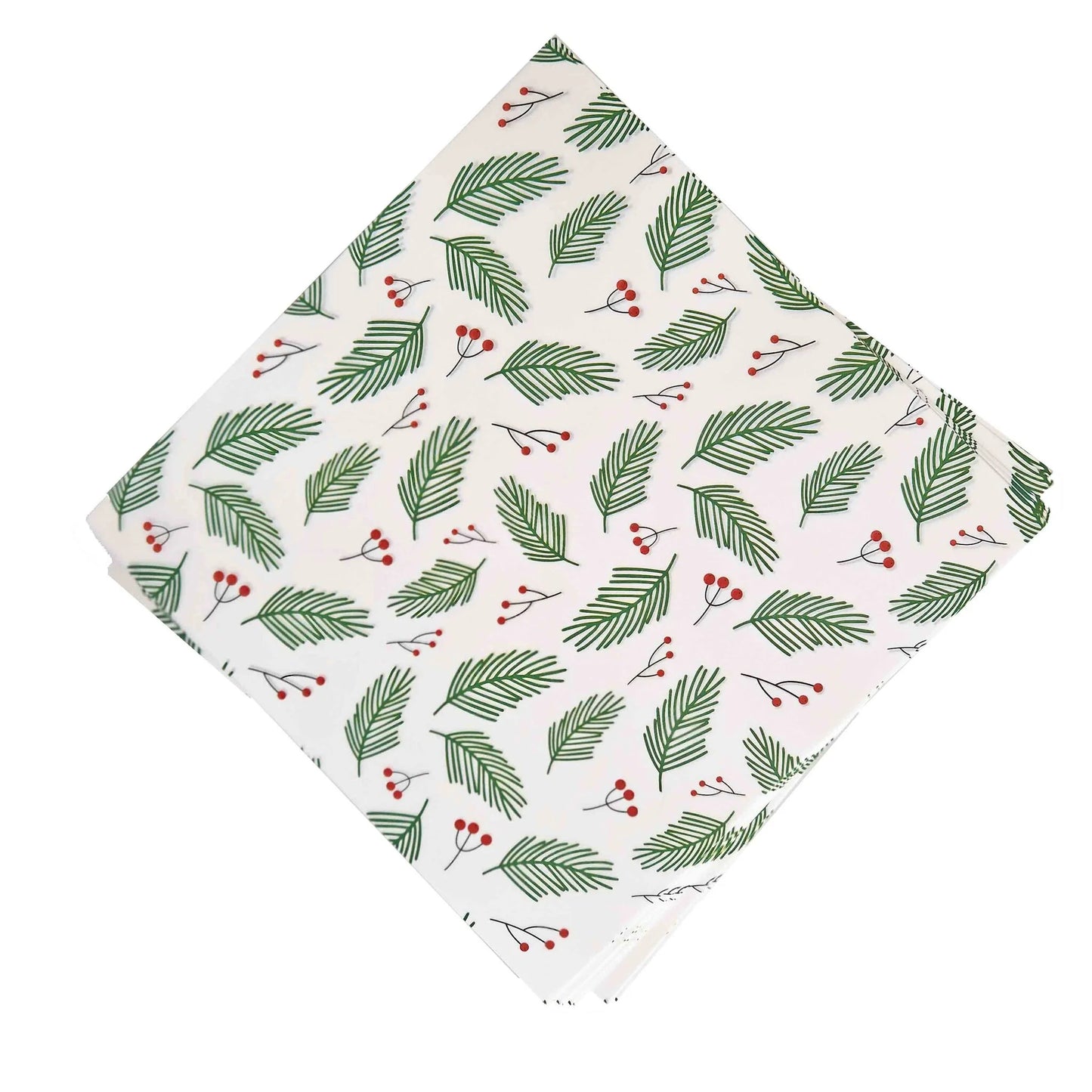 Vetvrij papier - Kerst hulst (100 st) - Cupcakedozen.nl