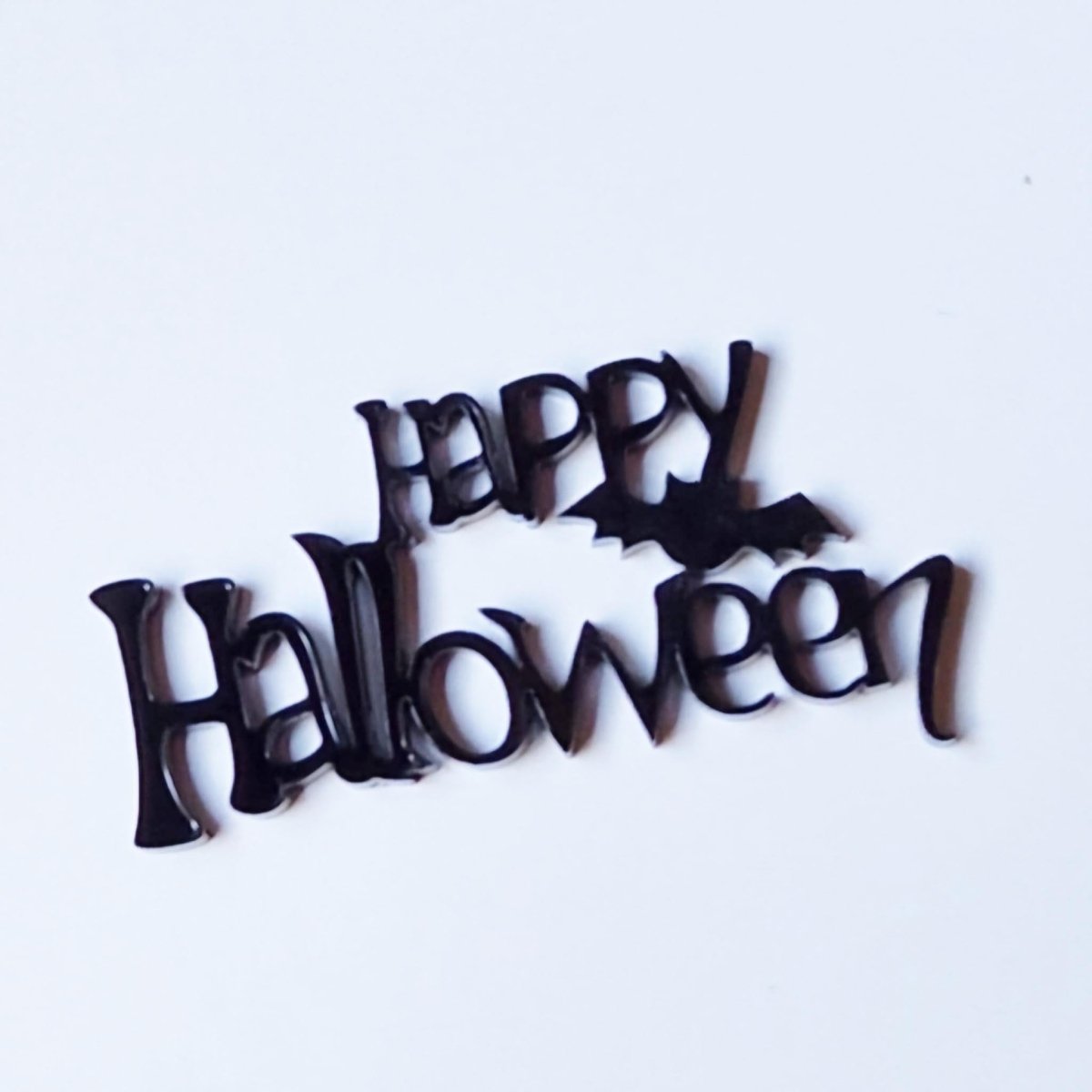 Bento topper - Happy Halloween (4 st) - Cupcakedozen.nl