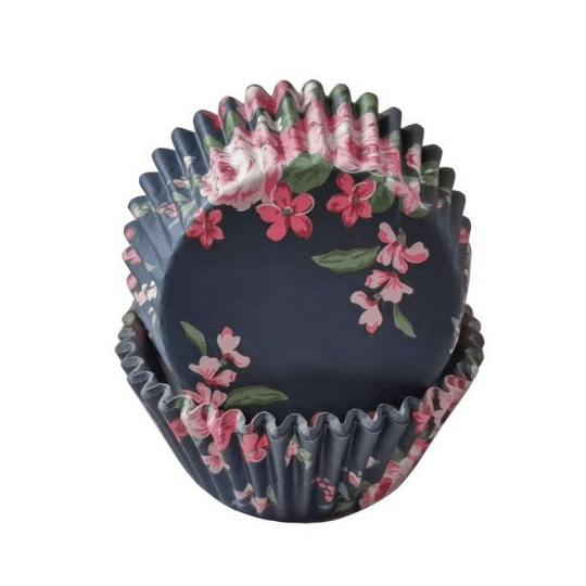 Baking cups - Bella blauw (60 st) - Cupcakedozen.nl
