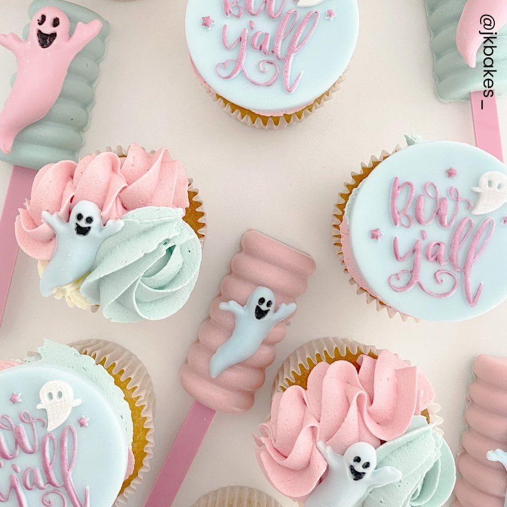 Roze cakesicle stokjes (12 st) - Cupcakedozen.nl