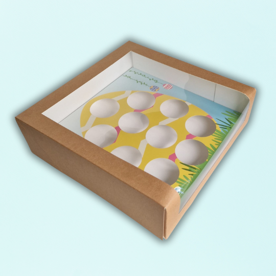 Inlegger cupcakes - Pasen - 10 cupcakes (10 st)