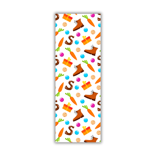 Koekkaart Sinterklaas - 7x21cm (25 st) - Cupcakedozen.nl