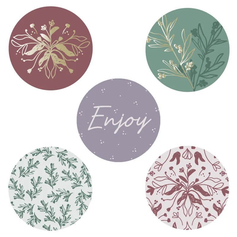 Etiket - Enjoy (500 st) - Cupcakedozen.nl