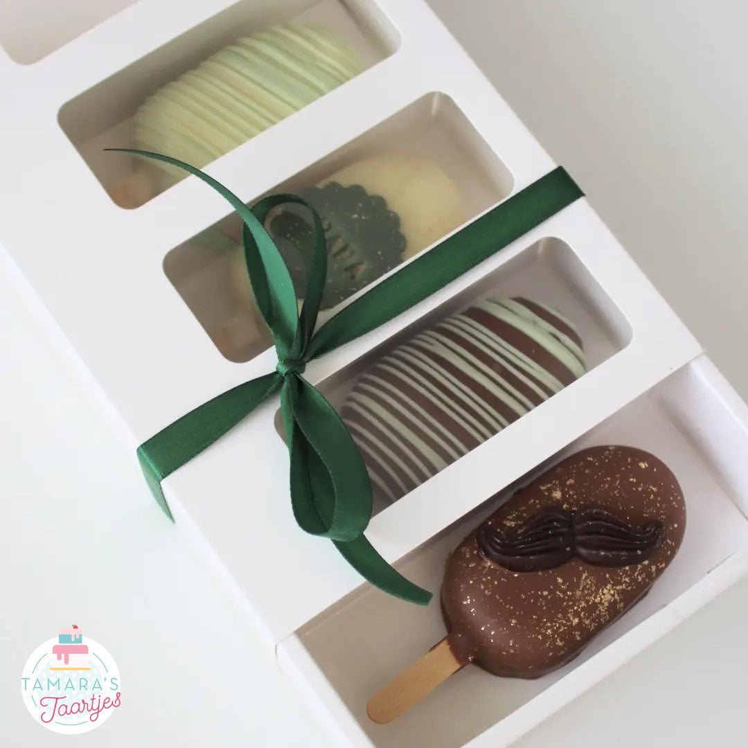 Premium lint satijn - Groen - Cupcakedozen.nl