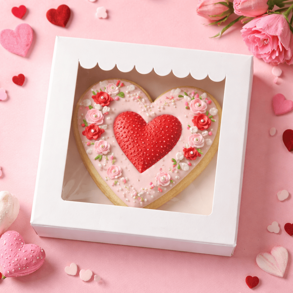 doos voor een koekje valentijn