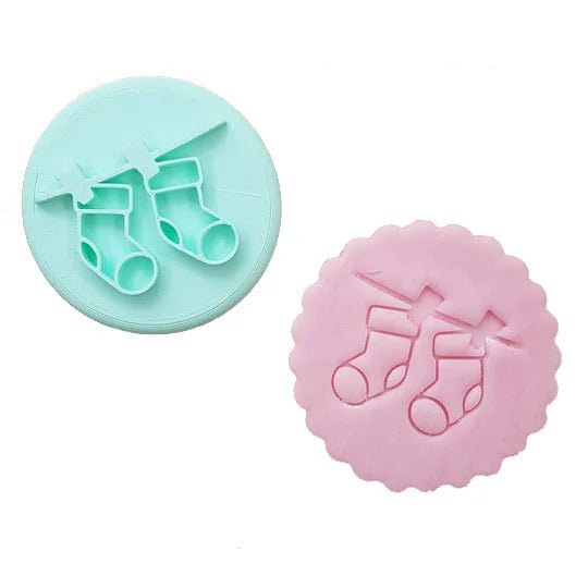 Koekstempel - Baby sokjes - Cupcakedozen.nl