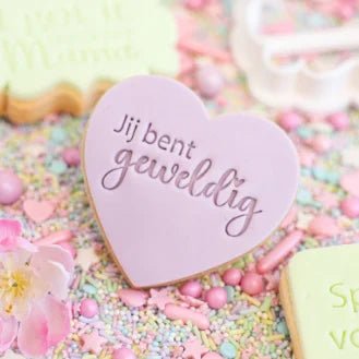 Koekstempel - Jij bent geweldig - Cupcakedozen.nl