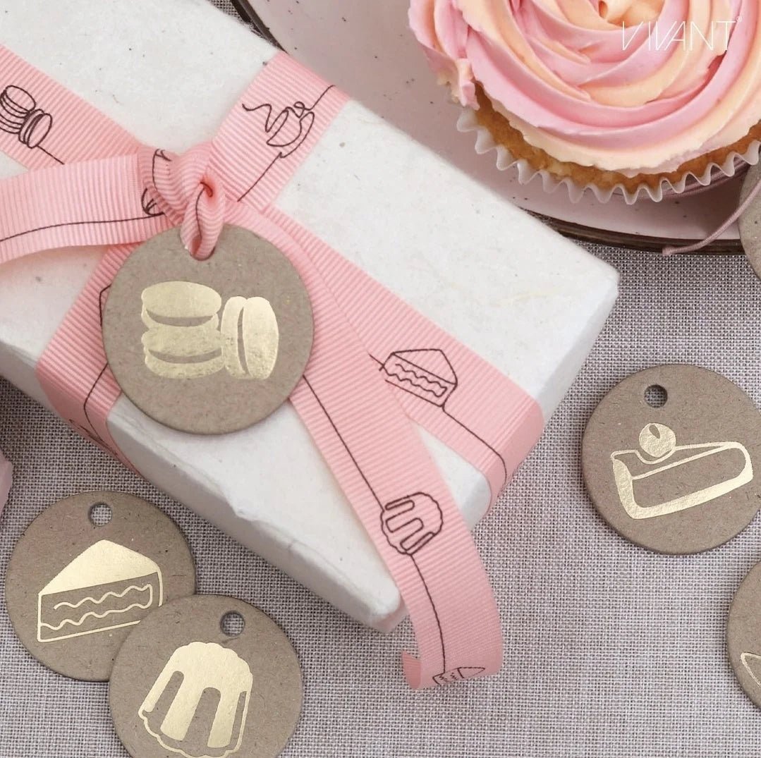 Sweets labels Ø35mm (96 st.) - Cupcakedozen.nl