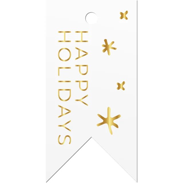 Label Kerst - Happy Holidays (50 st.) - Cupcakedozen.nl