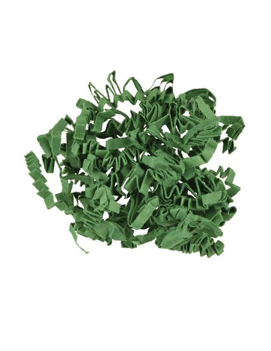 Opvulmateriaal zigzag - groen - Cupcakedozen.nl