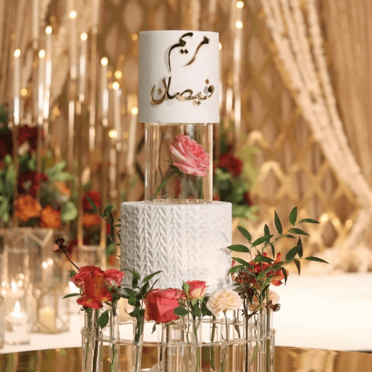 Vulbare transparante taartlaag - Cupcakedozen.nl