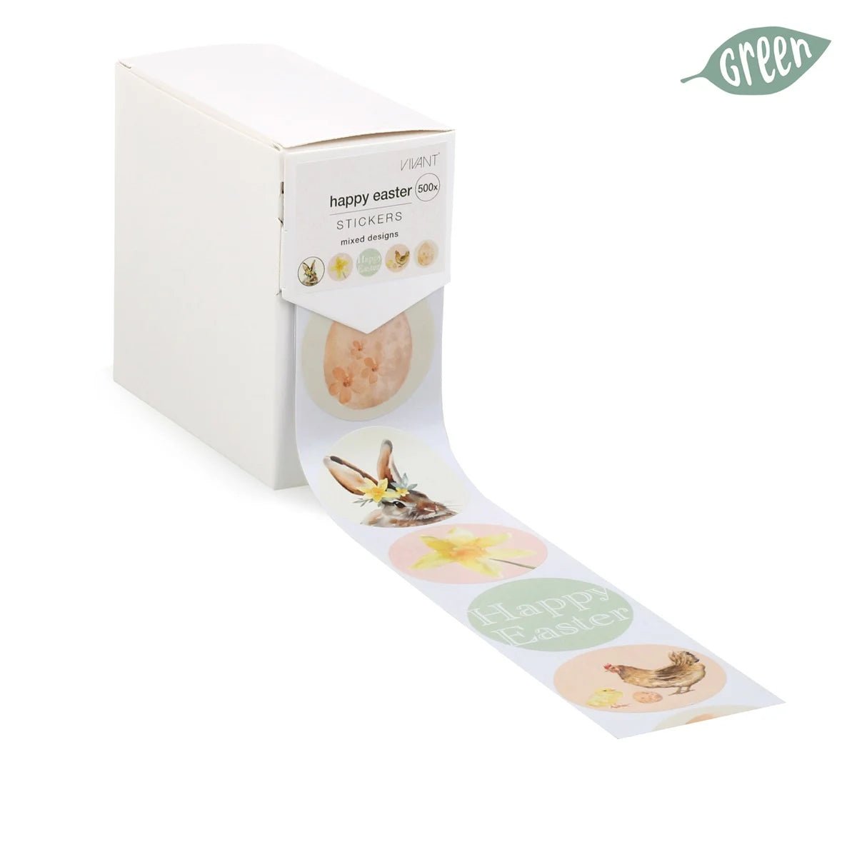 Etiket - Happy Easter (500 st) - Cupcakedozen.nl