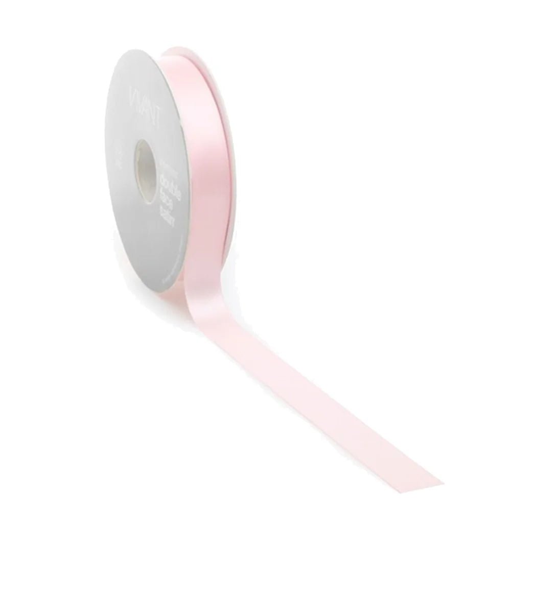 Premium lint satijn - Lichtroze - Cupcakedozen.nl