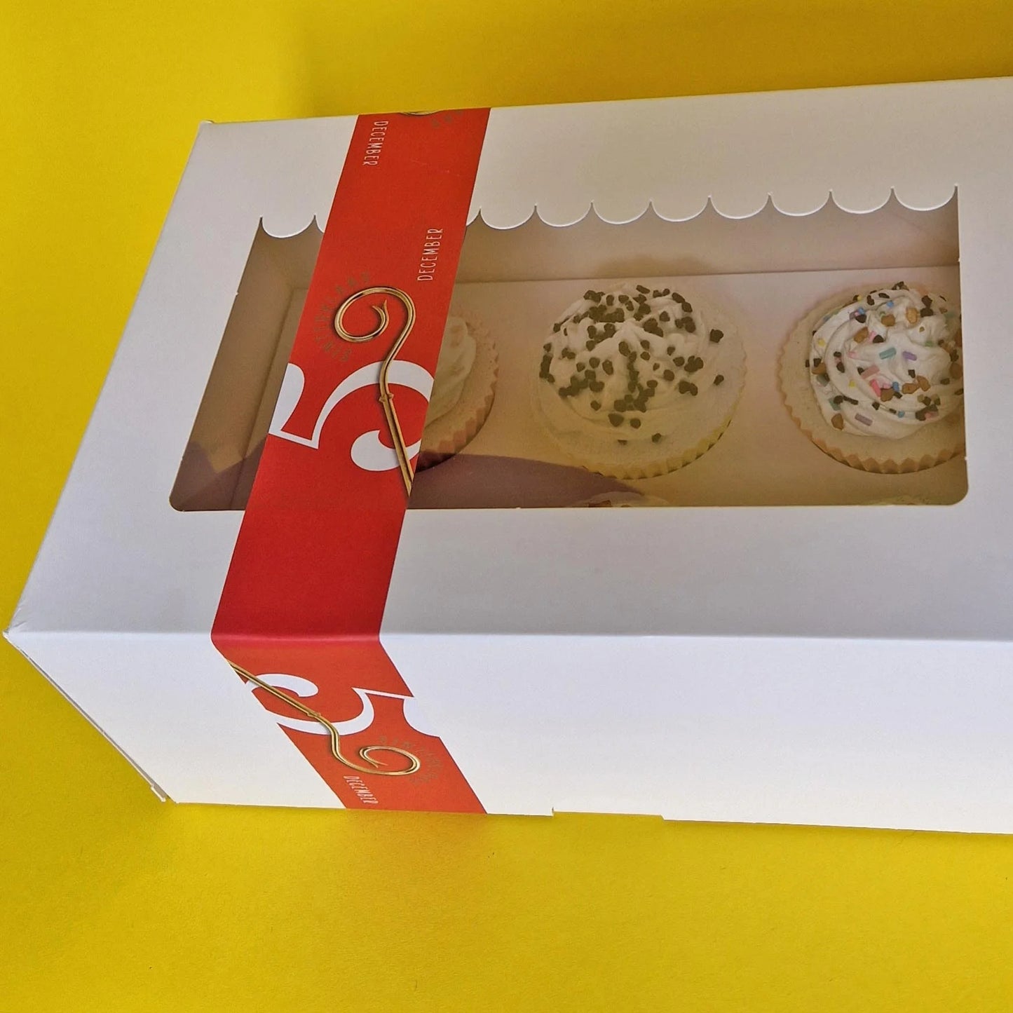 Wikkel sticker - Sinterklaas (25 st) - Cupcakedozen.nl