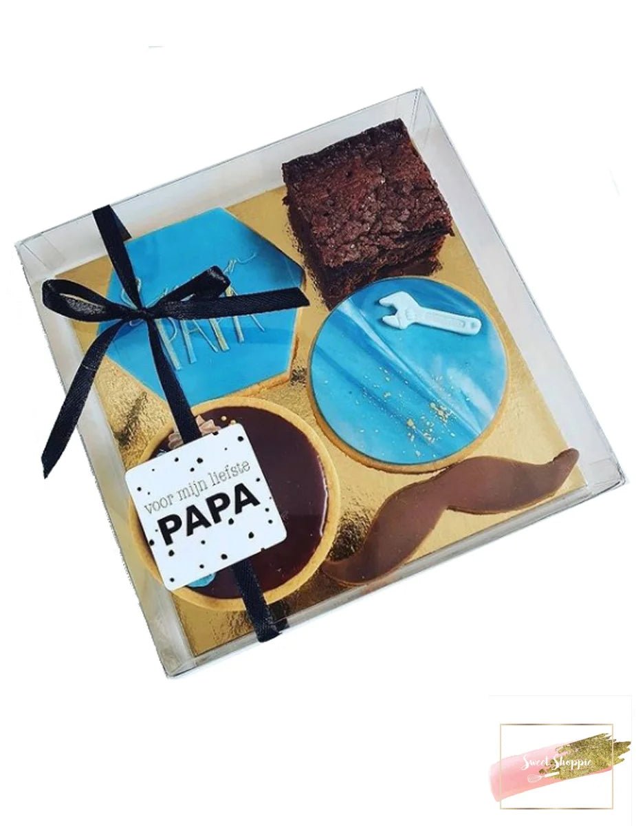 Transparante sweets box - 15x15x3 (50 st.) - Cupcakedozen.nl