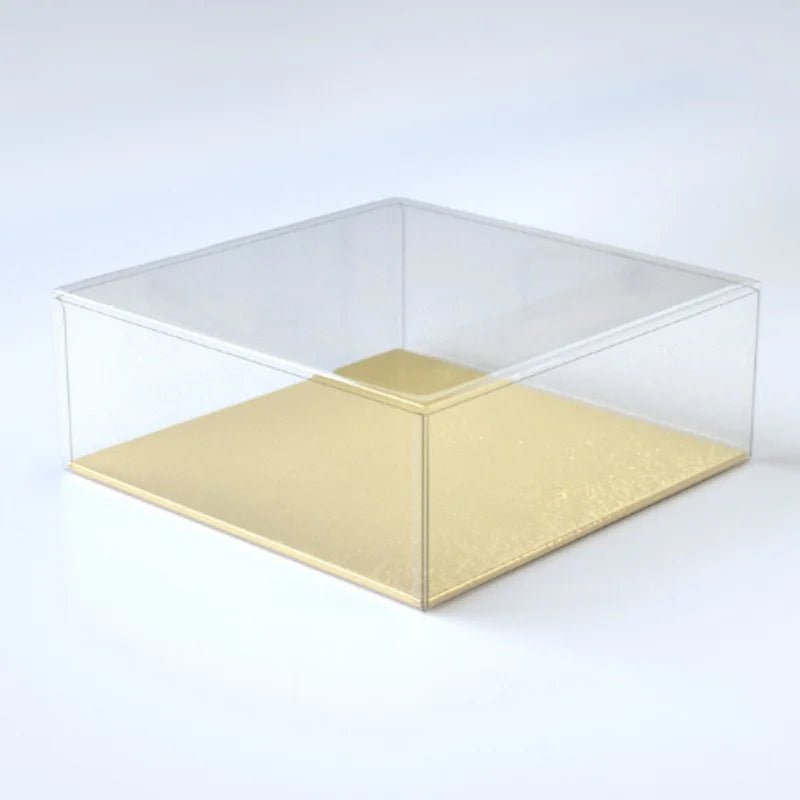 Transparante doos voor 1 koekje (100 st.) - Cupcakedozen.nl