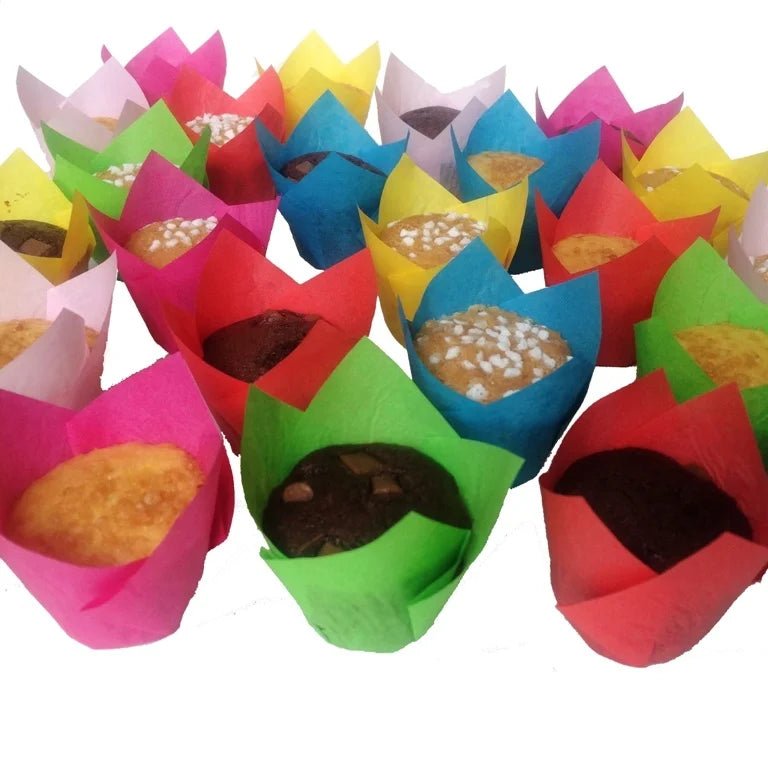 Tulp baking cups (267 st.) - Cupcakedozen.nl