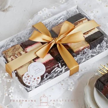 Witte (brievenbus)doos voor koekjes (10 st) - Cupcakedozen.nl