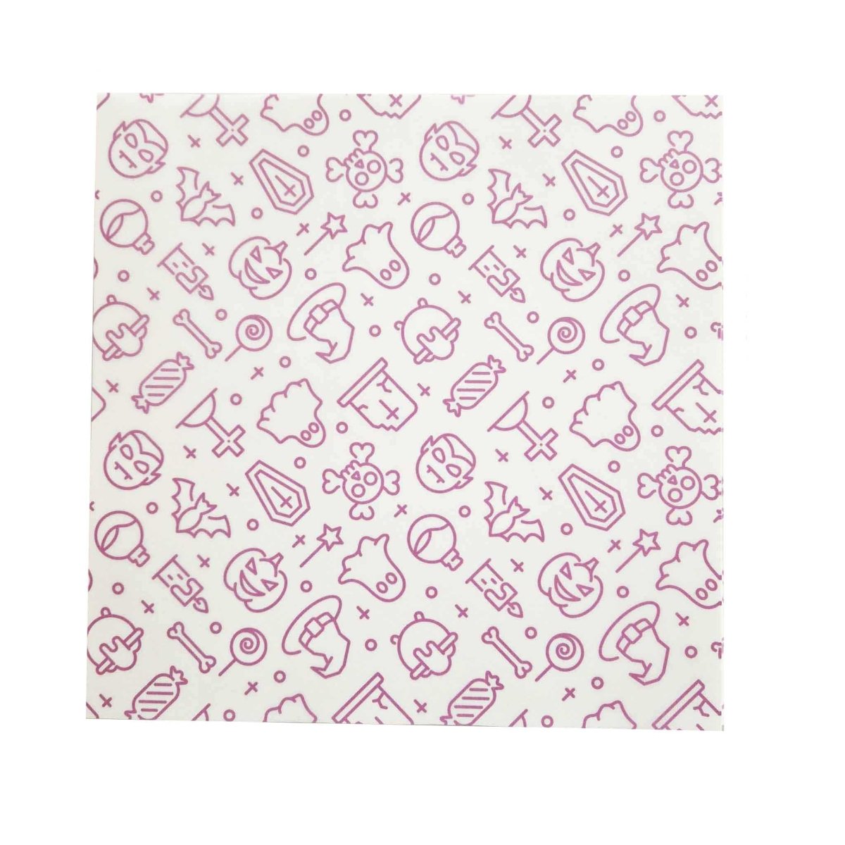 Vetvrij papier - Halloween paars (100 st) - Cupcakedozen.nl