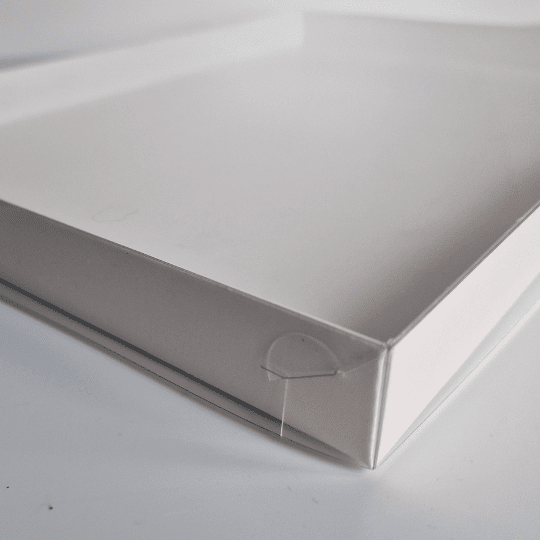 Witte XL doos voor koekjes (10 st) - Cupcakedozen.nl