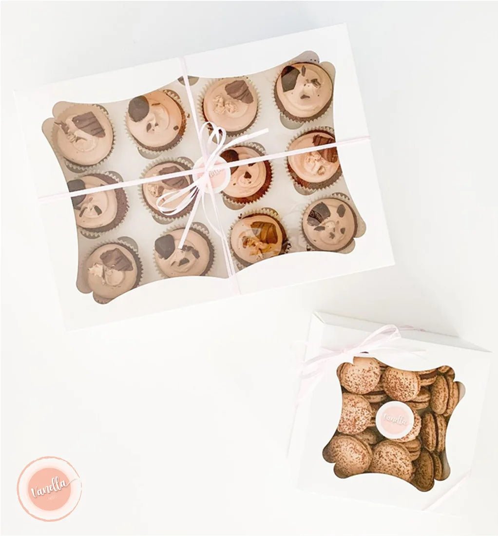 Sierlijk venster - Cupcakedozen.nl