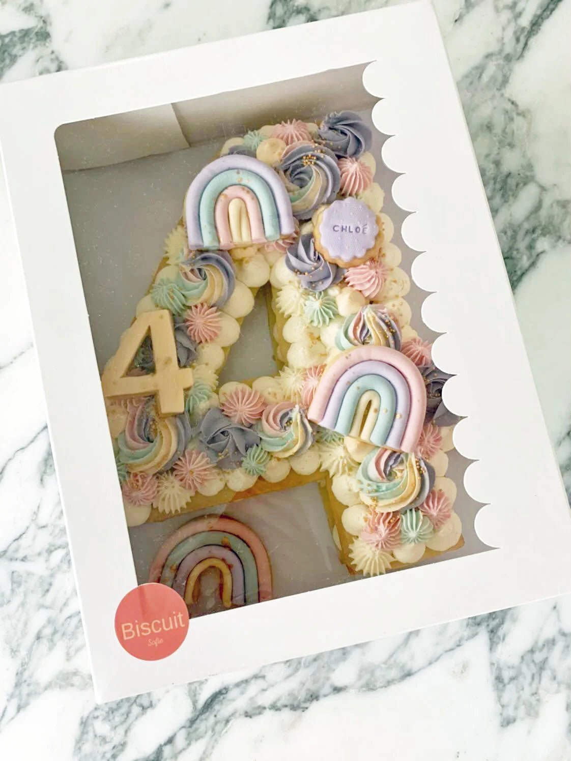 Cijfertaarten - Cupcakedozen.nl