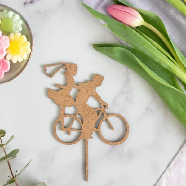 Bruidstaart topper - Cupcakedozen.nl