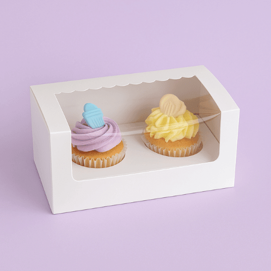 2 cupcakes - Cupcakedozen.nl