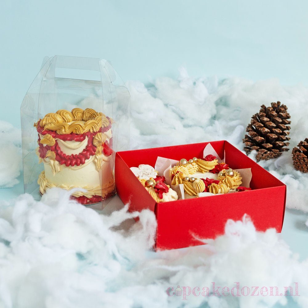 Kerst / Nieuwjaar - Cupcakedozen.nl