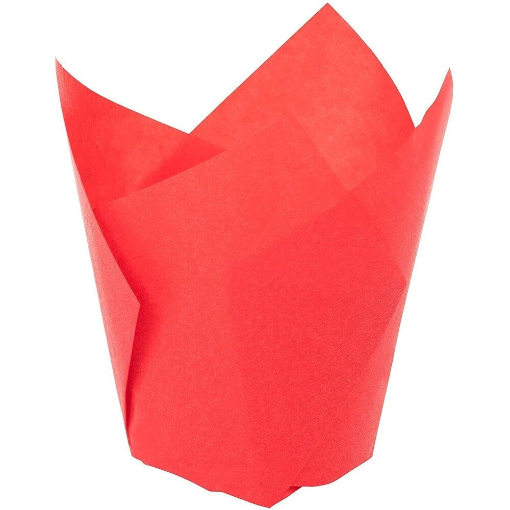 Tulp baking cups - rood (200 st.)