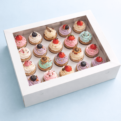 Doos voor 20 cupcakes (10 st) - Cupcakedozen.nl