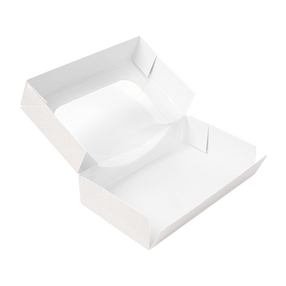 Witte doos voor 2 donuts (50 st.) - Cupcakedozen.nl