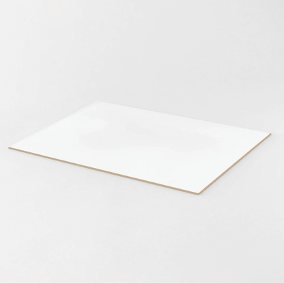 MDF cakeboards 45x31cm - mat wit (10 st) - Cupcakedozen.nl