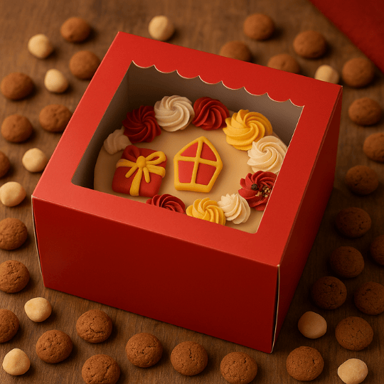 Rode bento doos luifel (25 st)