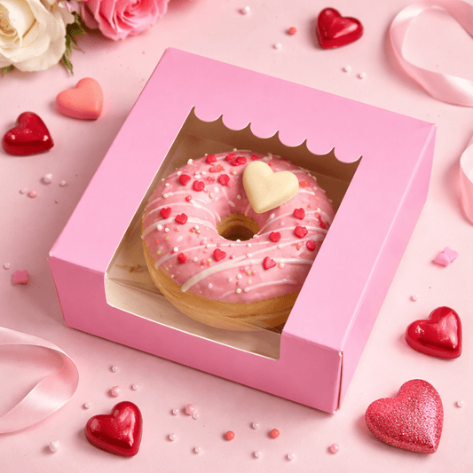 donut boxes valentines