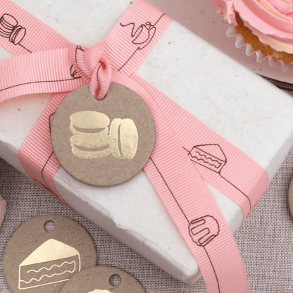 Sweets lint roze 15 mm x 20 meter - Cupcakedozen.nl