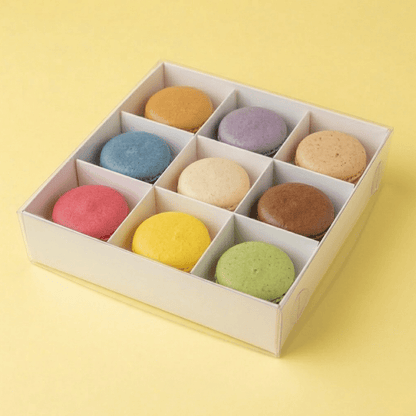 9 macaron boxes