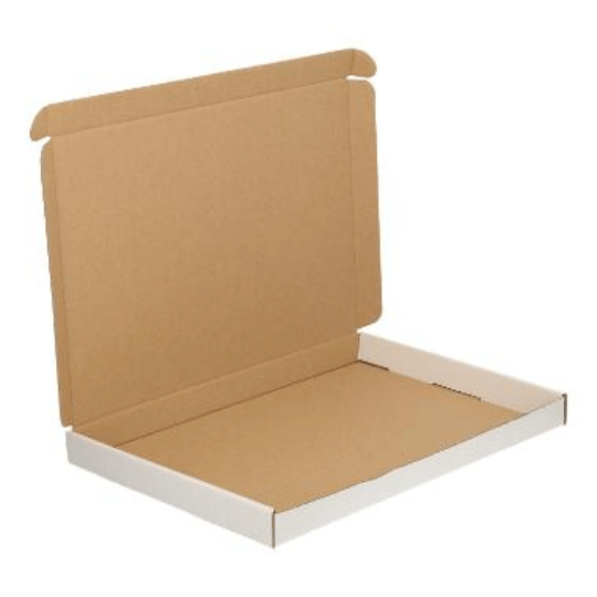 Brievenbusdoos A4+ wit - 350x250x28mm (50 st) - Cupcakedozen.nl