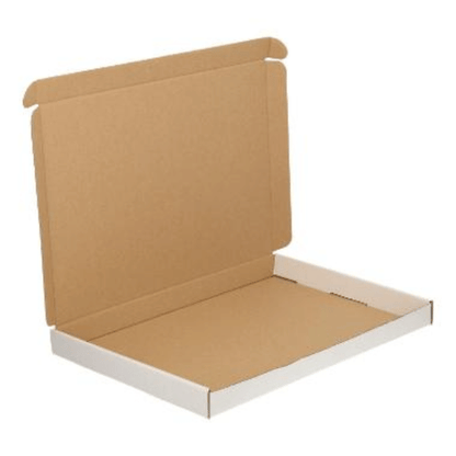 Brievenbusdoos A4+ wit - 350x250x28mm (50 st) - Cupcakedozen.nl