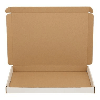 Brievenbusdoos A4+ wit - 350x250x28mm (50 st) - Cupcakedozen.nl