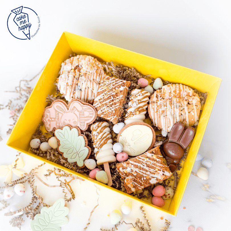 easter packaging cookies