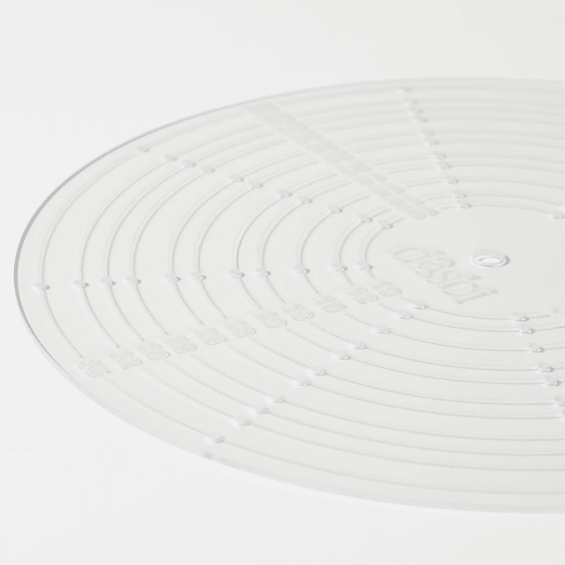 Stapeltaart Sjabloon tot Ø35cm - Cupcakedozen.nl