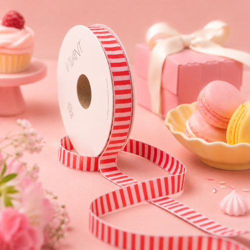 Candy stripe lint (15mm x 15m)