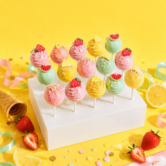Display voor 16 cakepops (10 st.) - Cupcakedozen.nl