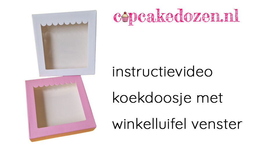 Video laden: Instructievideo koekdoosjes